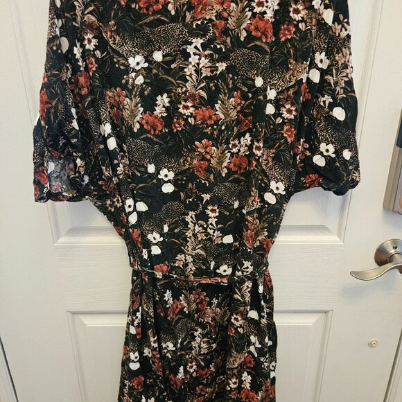 Button Up "Hawaiian" Shirt Dress - Picture 11 of 12